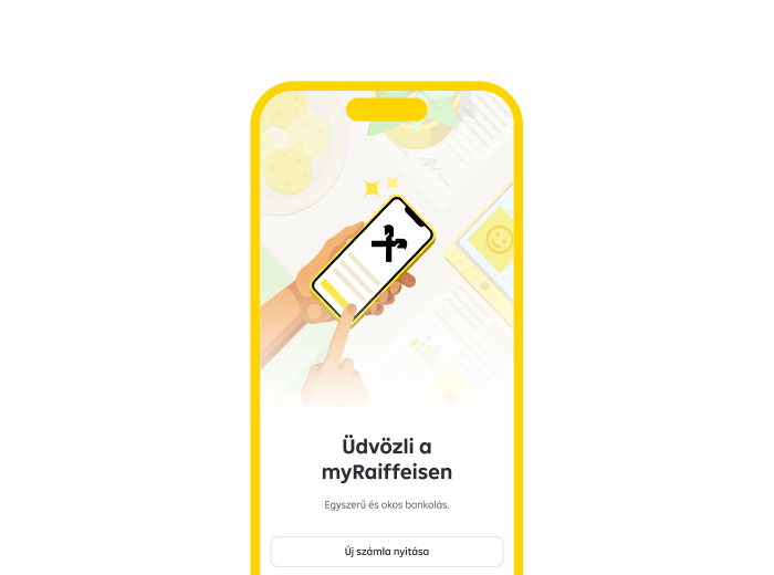 Mobiltelefon banki applikációval