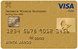 Visa Gold debit card